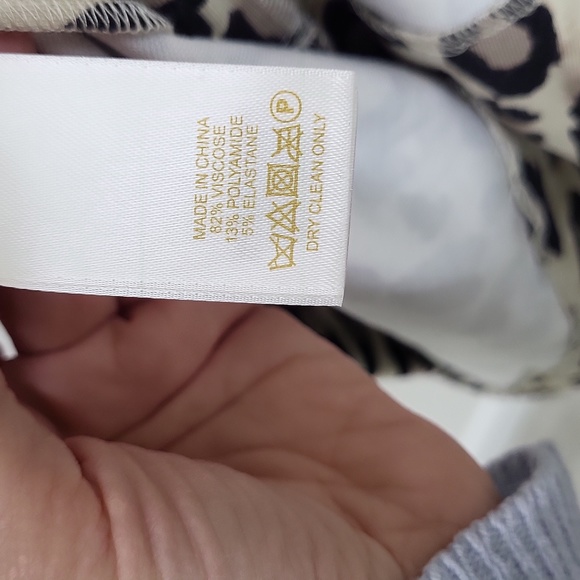 Kate Spade Animal Print Dress Sz 0 - Picture 4 of 5